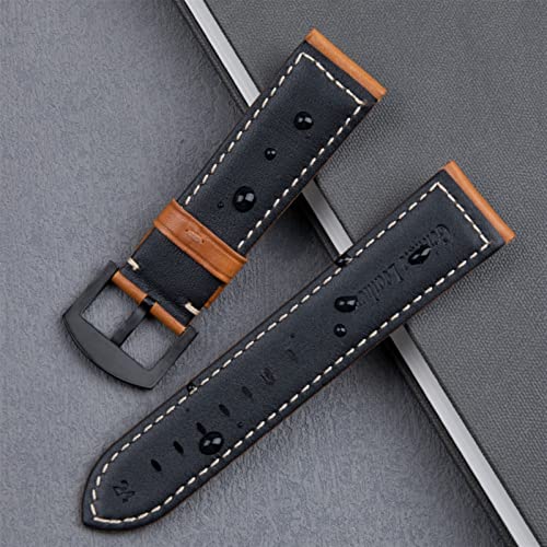 Correa de reloj vintage EZZON de 24mm para sustituir pulseras desgastadas 7