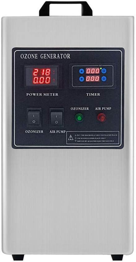 Generatore Di Ozono Professionale 45000mg/h - Purificatore Aria E Acqua Per Ambienti Fino A 300㎡