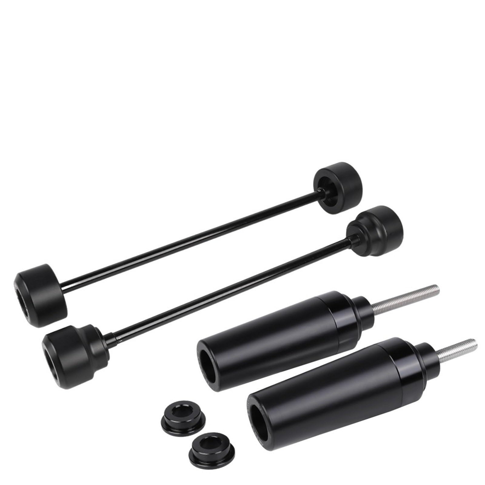 DGHBNP Frame Sliders Fit For Cfmoto 675SR-R 675SS 675NK Motorcycle Frame Guard Crash Slider Front Axle Slider Rear Swingarm Protector Falling Protection Frame Slider(4pcs Sliders)