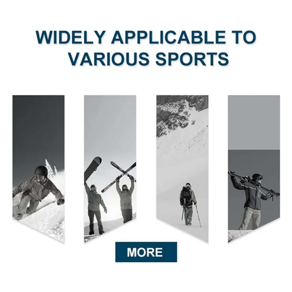Zimowe rękawice snowboardowe dla mężczyzn i kobiet skóra PU motocykl jazda polarowe ciepłe rękawice śnieżne