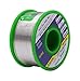 Price comparison product image Solder Wire 0.6mm Lead Free Sn99.3 Cu0.7 with Rosin Core for Electrical Soldering Net Weight 100g/0.22lb