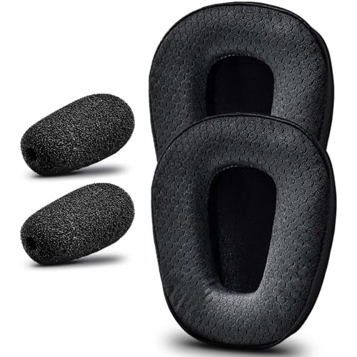 Almohadillas para Orejas Compatibles con Auriculares B450-XT B550-XT con Espuma para Micrófono (Malla Transpirable) miniatura 1