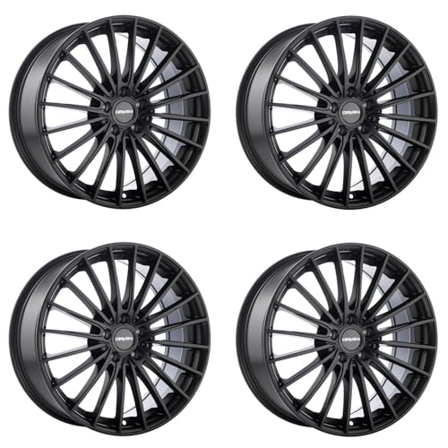 4x Carmani alloy rims 24 Karl 8.0x19 ET30 5x112 black matt