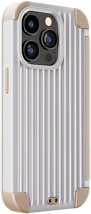 Hybrid Flip Case for iPhone 14 Pro [Silver] PG-22QHF02SV