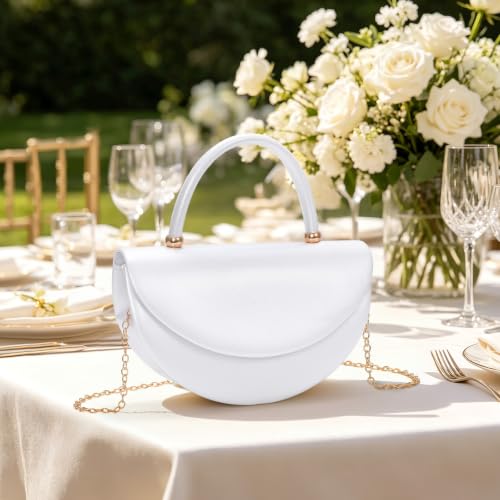 Image of Clutch Purses for Women Formal Evening Bag with Detachable Chain Women's Evening Handbags for Wedding Party