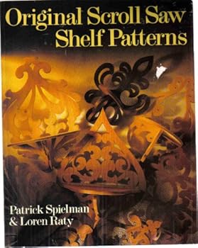 Paperback Original Scroll Saw Shelf Patterns Book