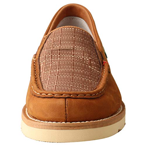 Image of Twisted X Men's Slip-On Shoes Moc Toe Coffee 8 EE US
