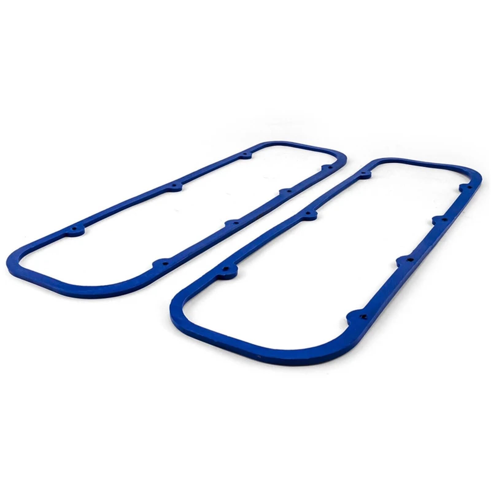Termostat 2 szt. uszczelka pokrywy zaworów silnika pasująca do Chevroleta Chevy BBC 396 427 454 472 502 niebieska guma
