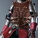 Fiocias Men Medieval Knight Chest Armored Old Fashion Knight Vest for Cosplay Party Pirate, Brown