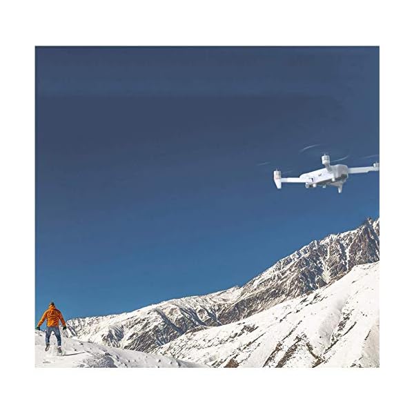 WECDS-E Drohne FlyCam Quadcopter, UAV mit 4K-Kamera, 3-Achsen-Gimbal 30 Minuten Flugzeit, für Anfänger – Bild 3