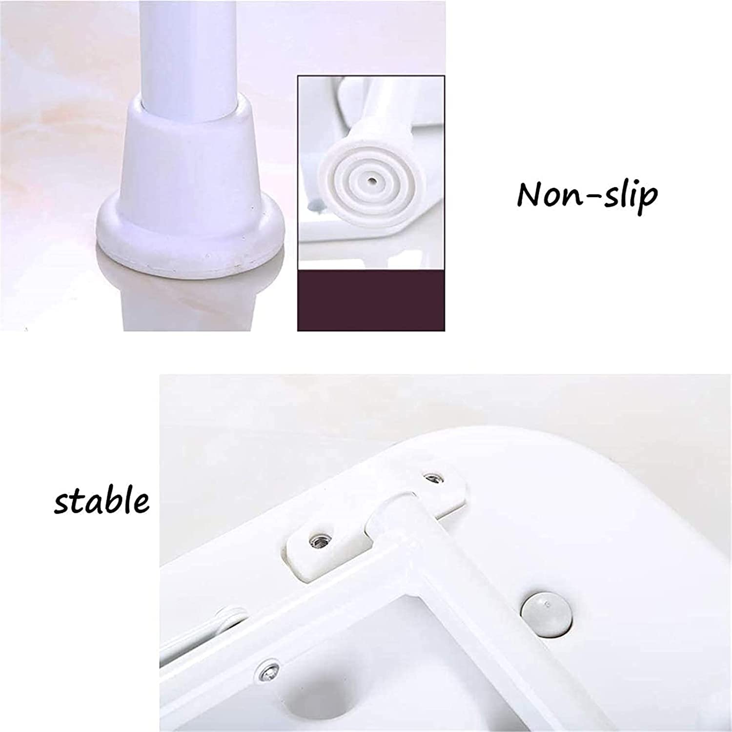 X&Z-XAOY Asiento De Ducha Plegable Montado En La Pared, Taburete De Baño, Banco Impermeable Antideslizante para Discapacitados, Seguridad Ergonómica De Aluminio MAX 300lb (Color : Yellow)