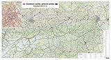  Österreich, 1:300.000, Großformat, Poster: plano in Rolle (freytag & berndt Auto + Freizeitkarten)