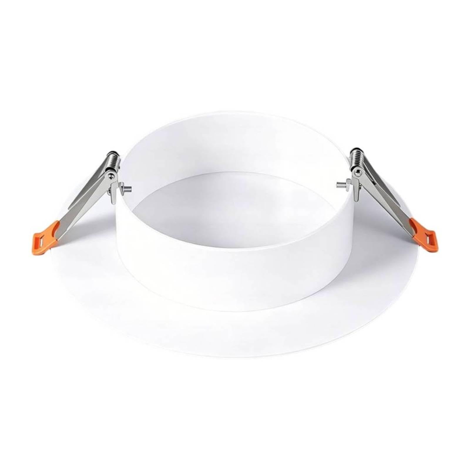 Wall Hole Cover White Grip-Fastened Wall Hole Cover Round Home Repair | Switch Plates & Outlet Covers | Electrical & Solar | Home Improvement-image-42