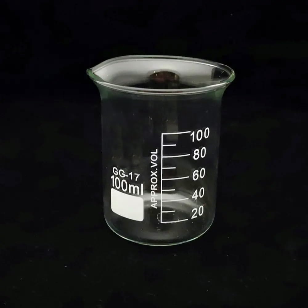 Zlewka ze szkła borokrzemowego, Zlewki ze szkła borokrzemowego o niskiej zawartości, eksperymenty chemiczne, sprzęt laboratoryjny 25–2000 ml(800ml)
