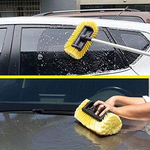 Anyyion 10" Car Wash Brush Head，Soft Bristle, Auto Rv Truck Boat Camper Exterior Washing Cleaning（10-Inch） #TOP4
