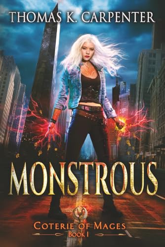 Book cover for Monstrous