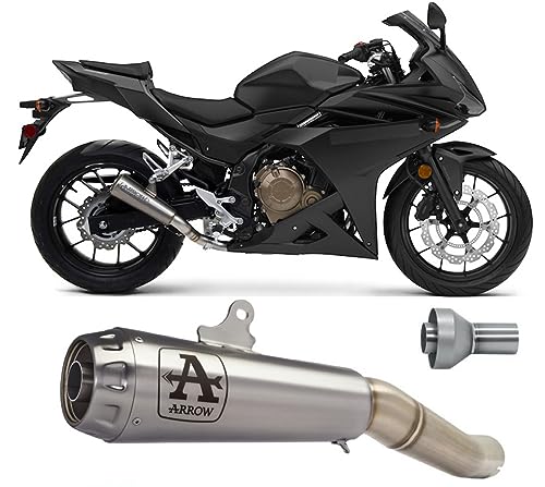 Silencieux Arrow Race Nichrom CBR 500 R 2017 échappement moto avec raccord DB-Killer