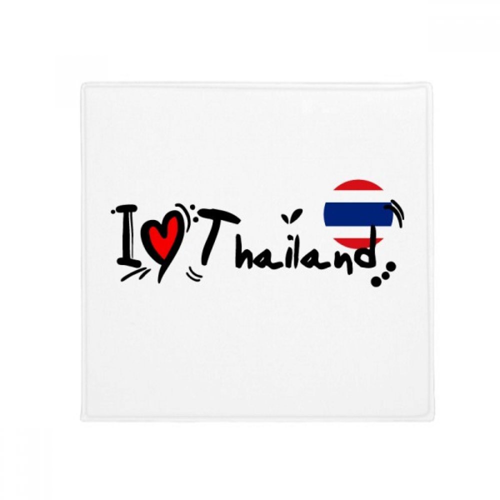 Tapis anti-slip J'aime la Thaïlande absorbant et lavable pour entrée et cuisine