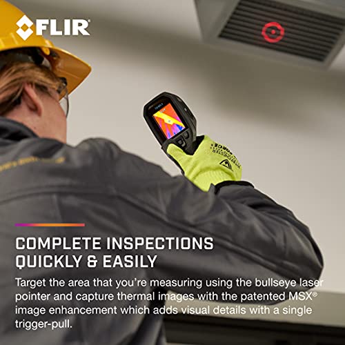 Flir Tg267 Thermal Camera, Ideal For Commercial Electrical, Facility Maintenance, And Hvac Applications, Brilliant 2.4 Inch Screen, Record Images To Monitor Maintenance History #TOP4