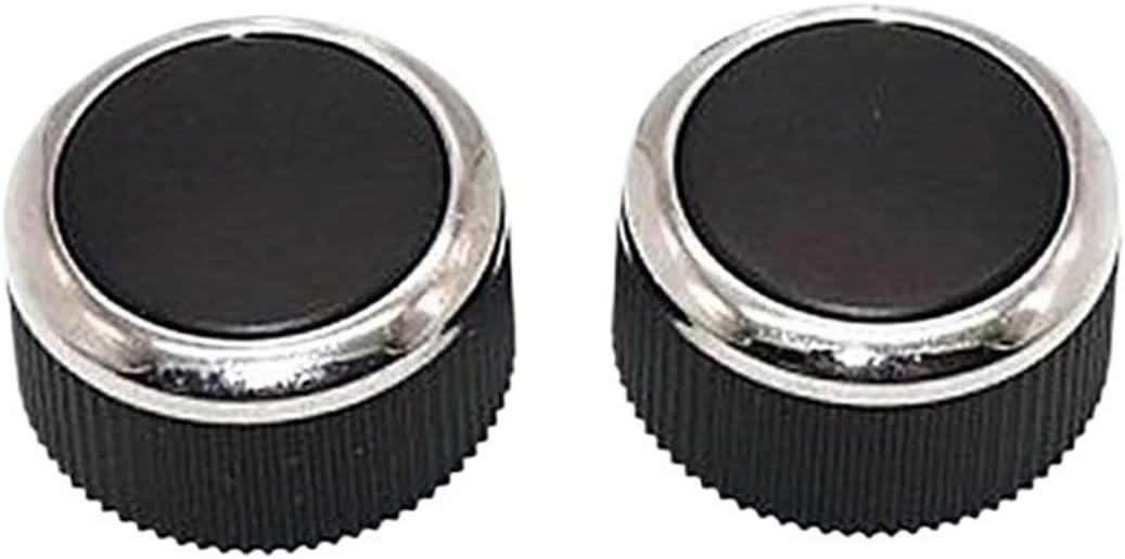 Car Button DVD Navigation Knob Central Screen Radio CD Player Knob Volume Button Fit for Hyundai Verna Steering Wheel Buttons(2pcs)