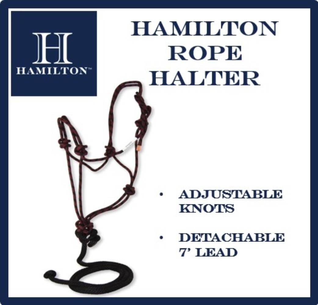 Hamilton Halter Cuerda w/8FT Plomo – Media