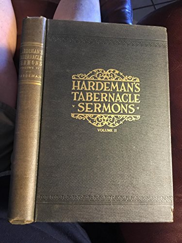 Hardeman's Tabernacle Sermons, vol II B00KRP4Z68 Book Cover