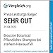 Bioxsine Pflanzliches Shampoo mit schwarzem Knoblauch gegen Haarausfall/Geruchslos/Verhindert Haarausfall/Gesundes Haar/Für alle Haartypen/Frau und Mann 300 ml