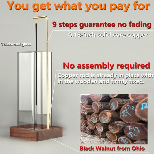 Goolan HUT-HUANGT-BOLI Incense Holder For Sticks [Anti-Ash Flying] thumb #2