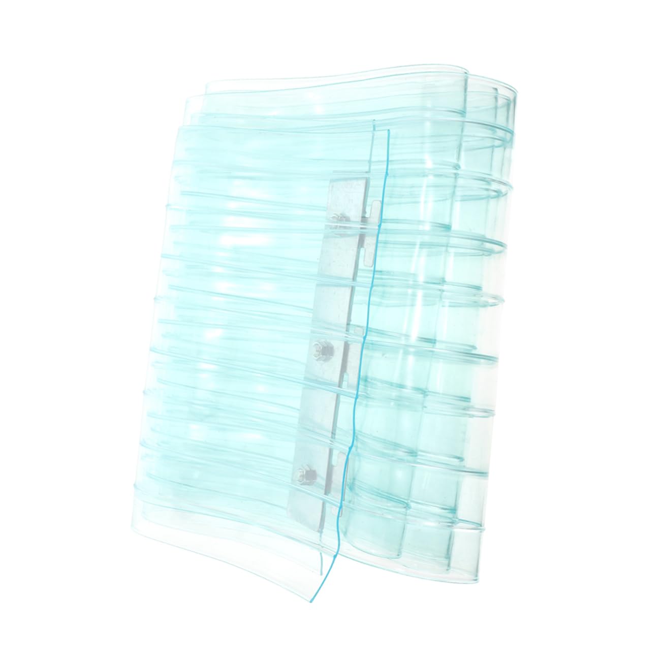 Rideau de porte transparent PVC Mikinona en matériau épais et étanche