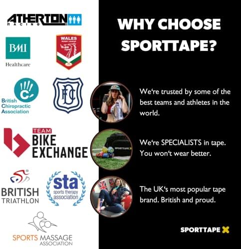 SPORTTAPE Cohesive Finger Tape - 2.5cm x 4.5m | Coban Alternative Compression Bandage - Beige | Self-Adhesive Wrap | Vetwrap, Thumb Tape, Goalkeeper Finger Tape - Single Roll