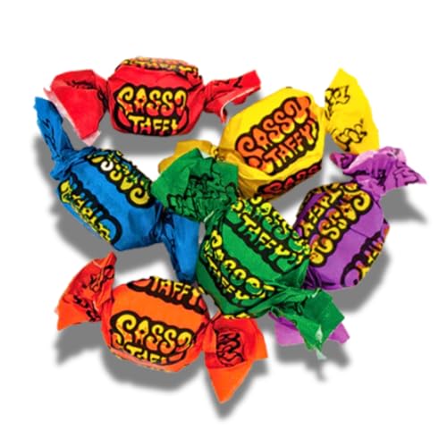 Taffy Town Assorted Gourmet Sassy Salt Water Taffy, 5 Lb Bag (Sour)