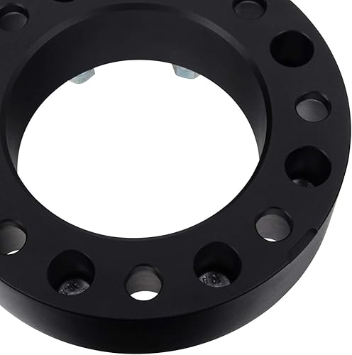 Miniatura 7 de Supreme Suspensions - Juego de 4 espaciadores de rueda negros de 1.5 pulgadas para Ford F250  F350 Super Duty 2005-2023 BP 0.315 x 6.693in  CB