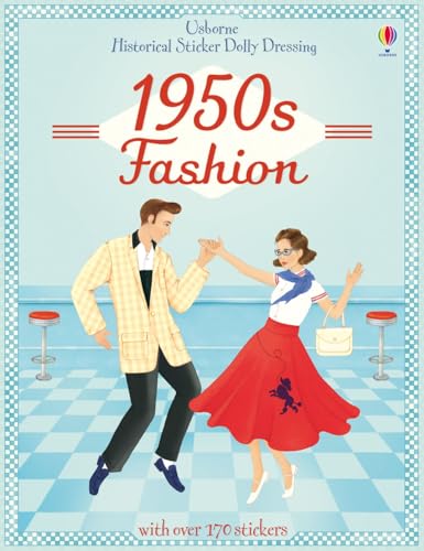 Historical Sticker Dolly Dressing 1950s Fashion
