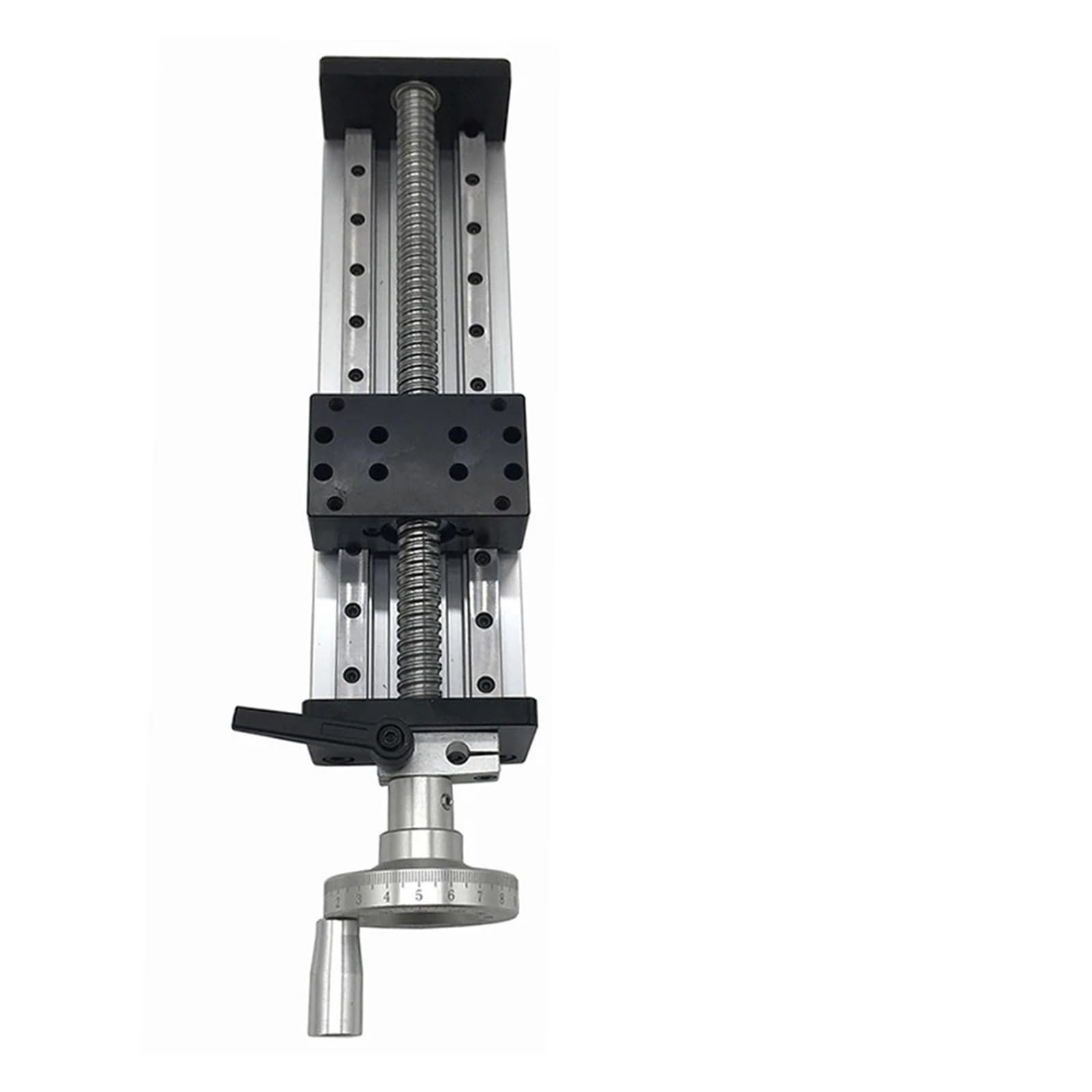 IGNVXMGKP Linear Guid Double Square Sliding Table SFU1204/1605/1610 Block Carriage Ball Screw Platform XYZ Motion Stage 4PCS Sliders(1605-,100mm Stroke)