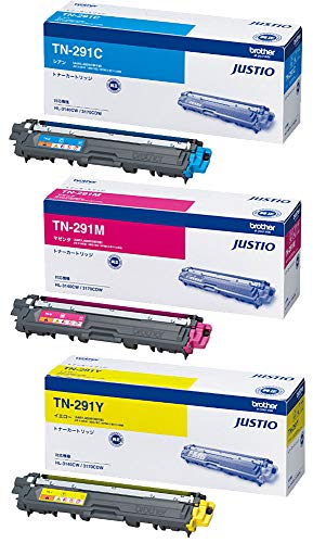 Amazon.co.jp: ブラザー トナーカートリッジTN-291 カラー3色セット