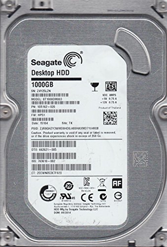 シーゲイト(SEAGATE) ST1000DM003 Barracuda 3.5インチ 1TB 7200RPM SATA HDD の商品画像 2
