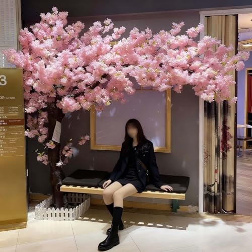 Plante artificielle grand cerisier fleurs extérieur intérieur