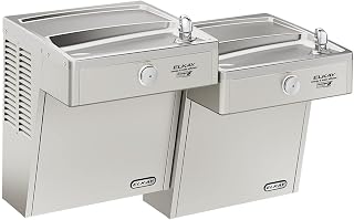 Elkay VRCGRNTL8C High Efficiency Vandal Resistant Bi-Level Fountain, Cooled