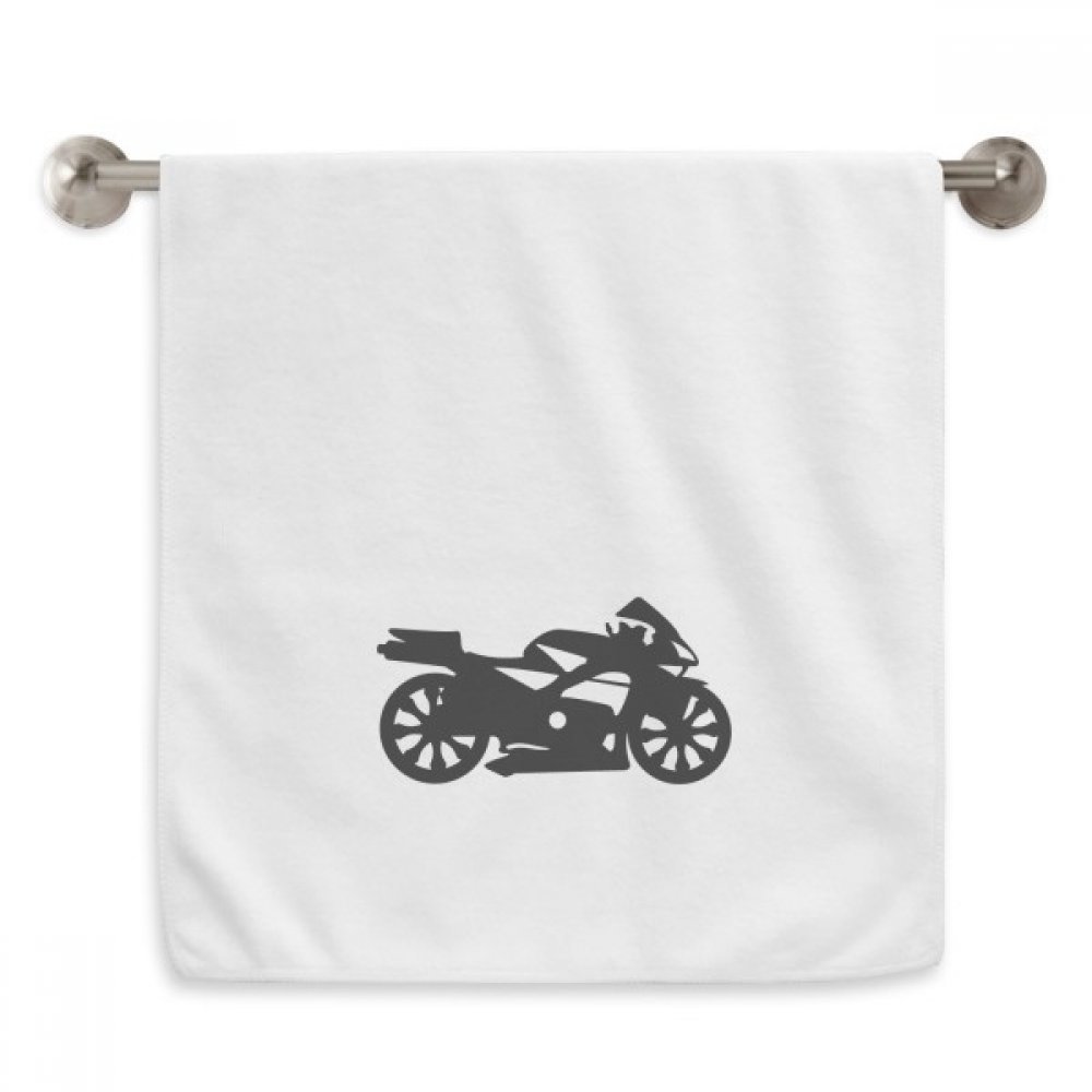 Serviettes débarbouillettes moto anti-irritation tissu doux blanc 13x29