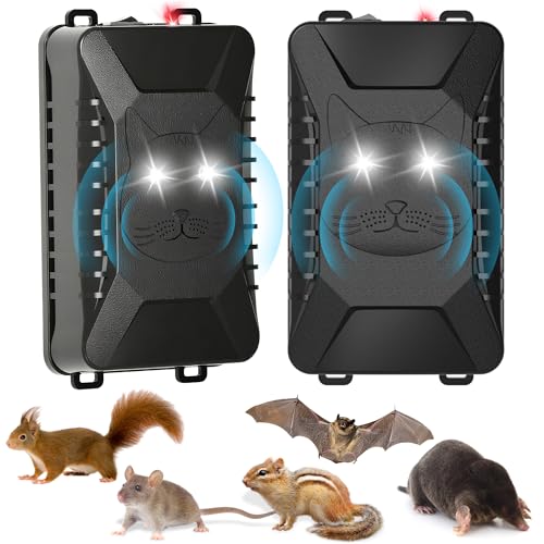 Upgraded Ultrasonic Mouse Repellent 2 Pack