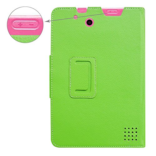 RCA 10 Viking Pro/Viking II/Cambio W101 V2 Case,Mama Mouth PU Leather Folio Stand Cover for 10 inch RCA 10 Viking Pro/Viking II/Cambio W101 (V2) 10.1" 2-in-1 Tablet,Green