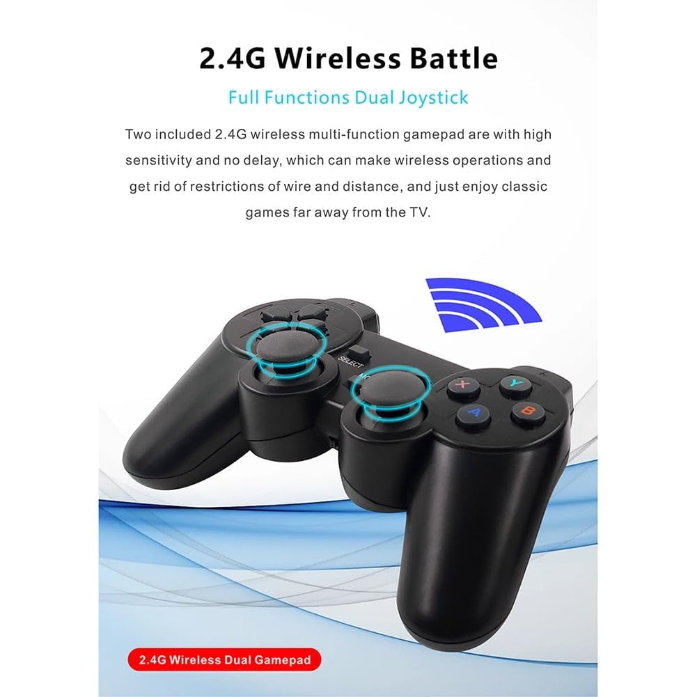 Mabron Games-Wireless M8: Experience Cutting-Edge Ultra HD Gaming and Smart TV Features, Perfect for Multiplayer Gaming with Gang Controllers 1