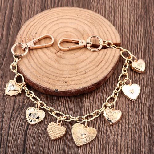 Bag Purse Charm Chain for Handbags - Gold Key Chain Accessories - Cute Keychain Gifts for Women - Image 3