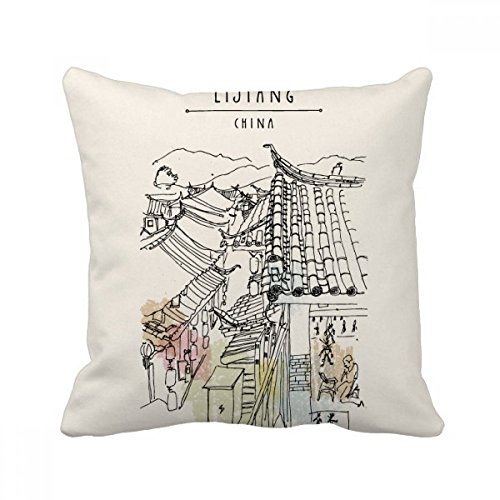Coussin Chengdu Le Pavillon caché pour raviver un canapé terne avec une touche multicolore - 2