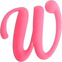 Vista 18 de 3PCS Letter Charms Compatible with Bogg Bags,2.75 in Large Size Bag Inserts Accessories Decorative Charm for Beach Bag (White, G)