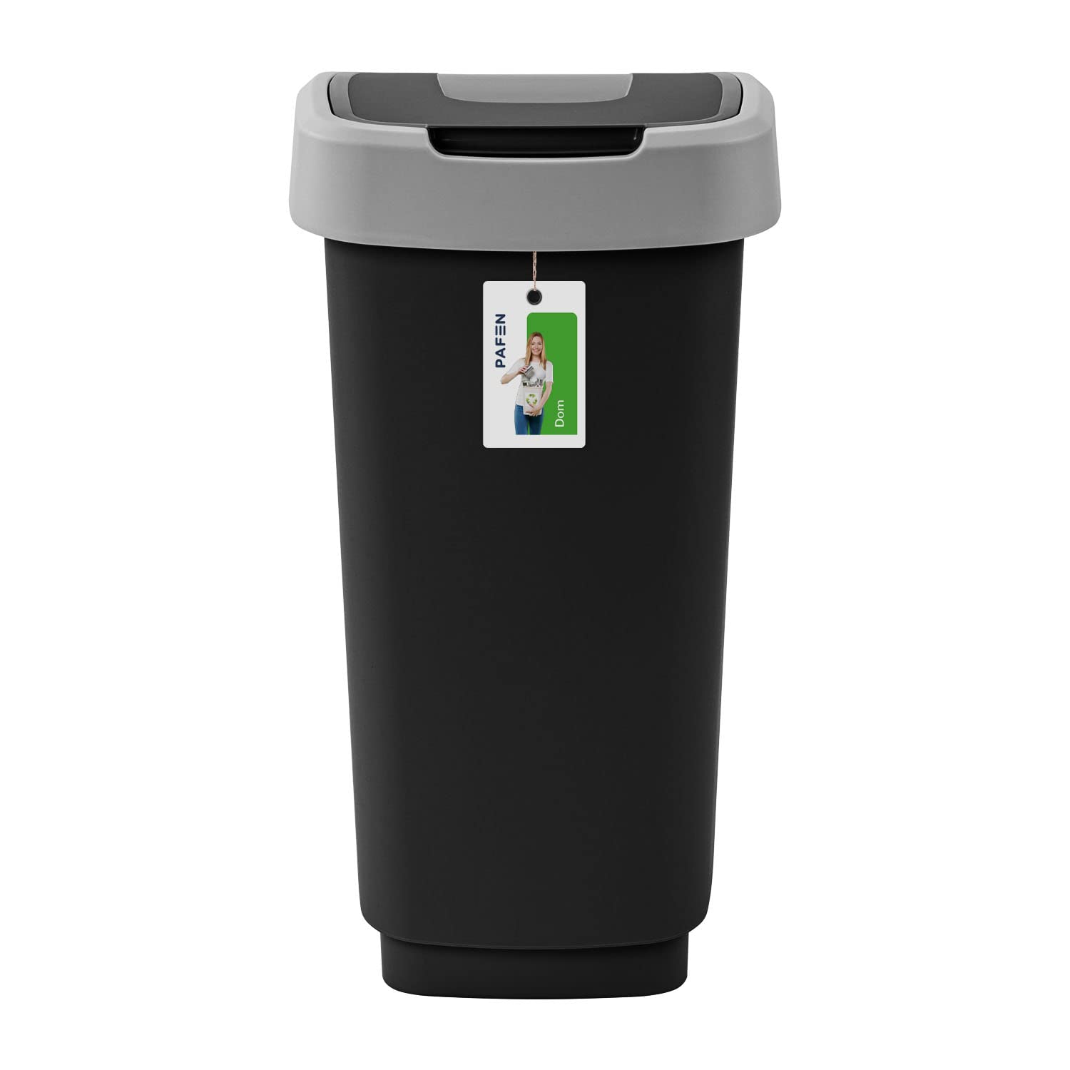 PAFEN 5x Mülleimer SET Mülltrennung 25L - 41 x 30 x 61,5cm - Abfallbehälter Mülltonne mit Spezialklappe Abfalleimer Abfalltonne Behälter für Recycling