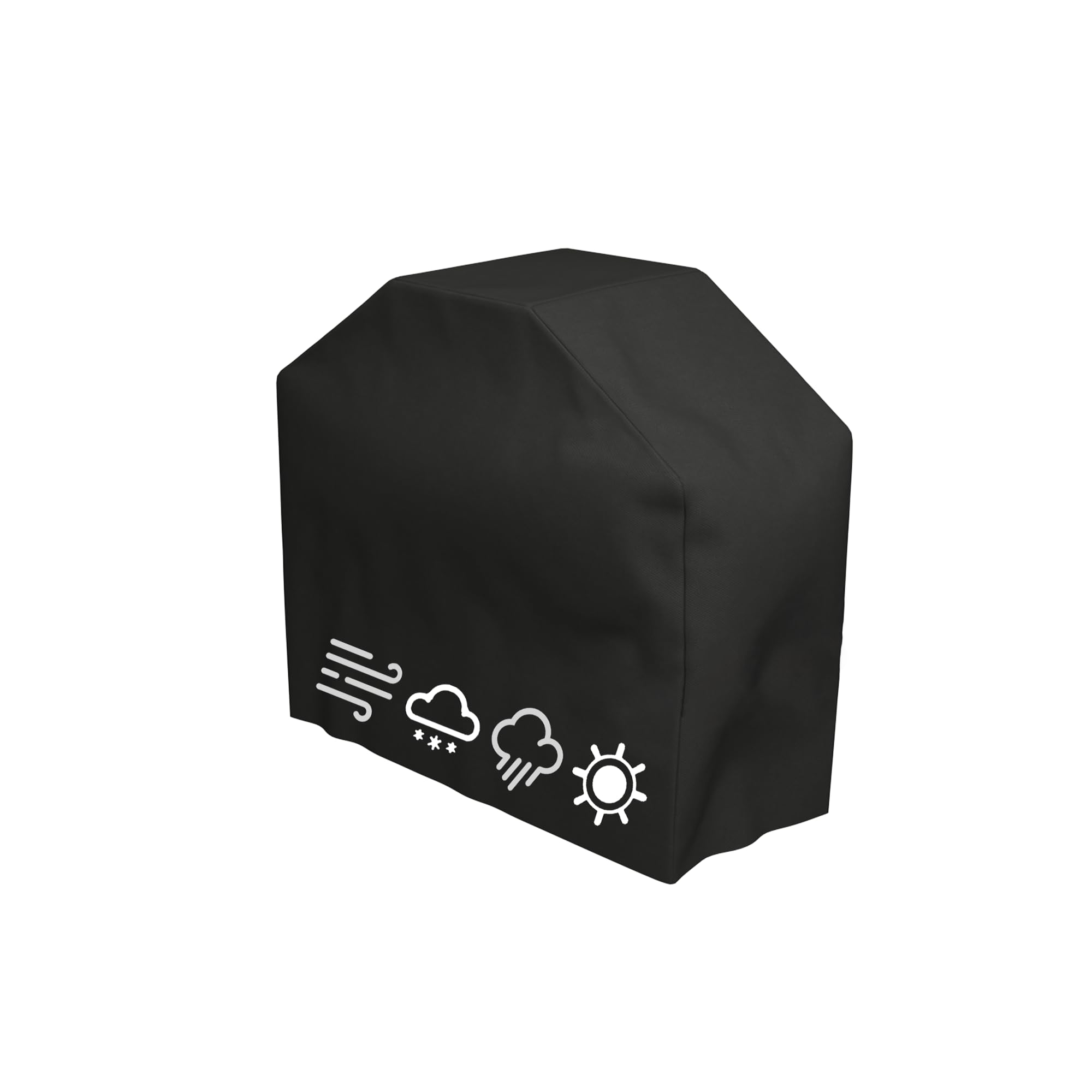Funda para Barbacoa Impermeable, Cubierta BBQ de Parrilla 210D Oxford Protector, Anti-Viento/Anti-Polvo/Anti-Humedad, Resistente al Desgarro/Agua/Lluvia/Nieve/Sol (77 x 67 x 110) — view 6