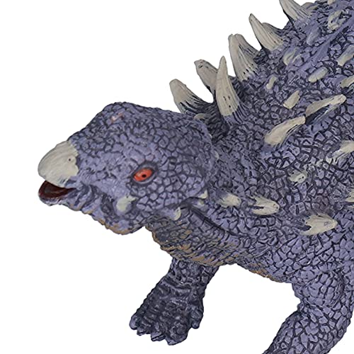 Spiny Ankylosaurus Model, Educational Scientific Lifelike Simulation Dinosaurs Model Funny for Kids