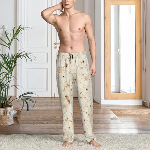Marshmallow Pajama Pants Men'S Separate Bottoms Lounge Pants Pjs Casual Sleep Pants4
