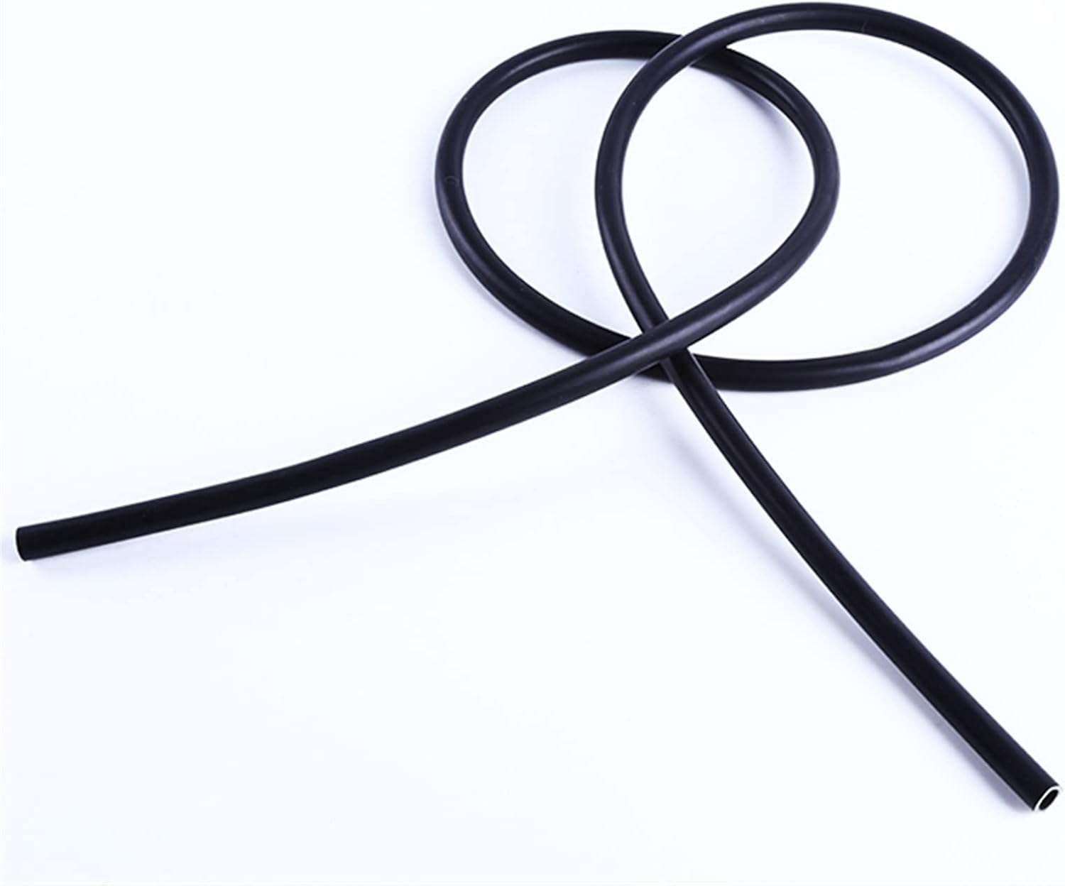 Zkenshan-Pure Silicone Tubing 1 Meter 1mm 2mm 3mm 4mm 5mm 6mm 7mm 8mm 9mm 10mm ID Black Rubber Hose Flexible Soft Silicone Tube Pipe, Good Wall Thickness (Specification : 20x24mm)